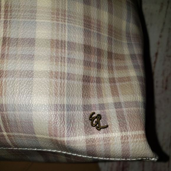 Elliot Lucca Delphine 2 in 1 Tote Sand Plaid - Picture 4 of 12